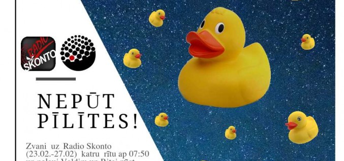 Nepūt plīlītes radio Skonto!